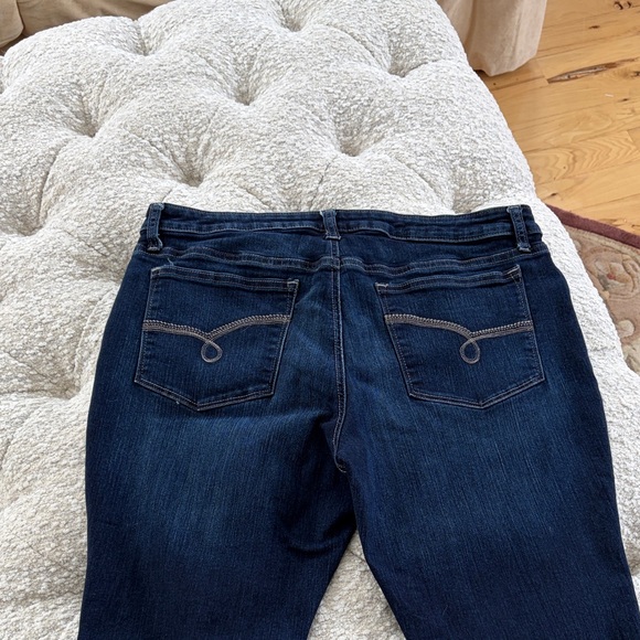 Lee Women's Bootcut Jeans - Deep Indigo - Picture 2 of 5